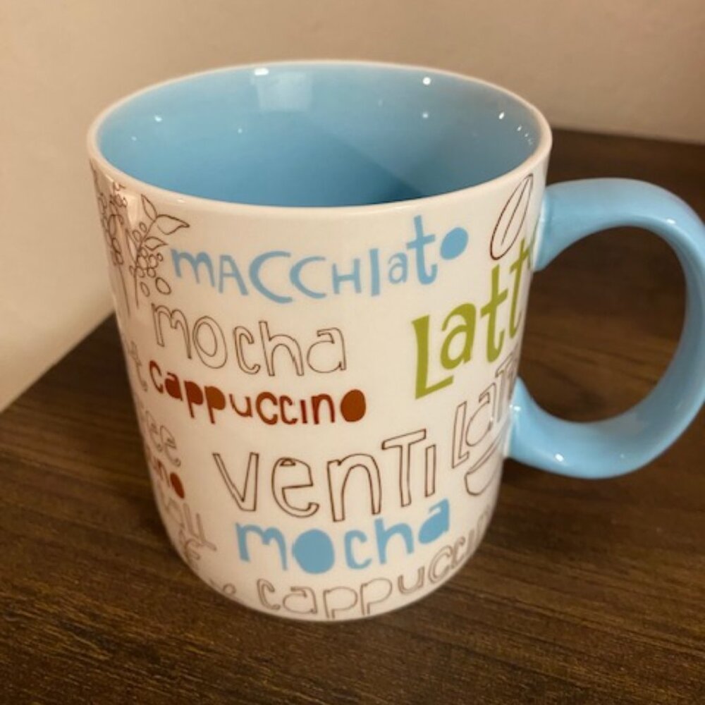 Starbucks 2007 All-Over Design Ceramic Mug